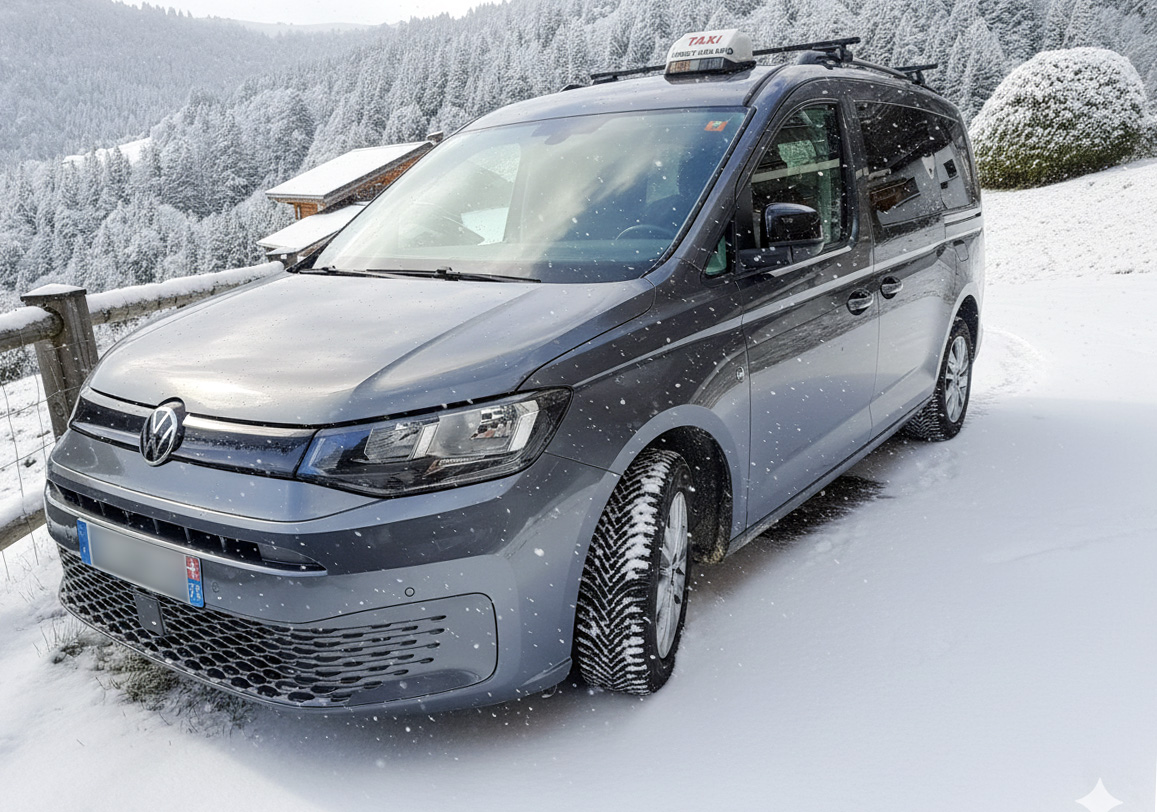 Taxi pour la station de ski des Saisies